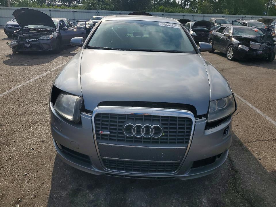 2008 Audi A6 VIN WAUDH74F68N163037 COPART salvage auction — FRONT END, Oh - Cert Of Title-Salvage, sold $350 on 2026-07-10 (photo 5)