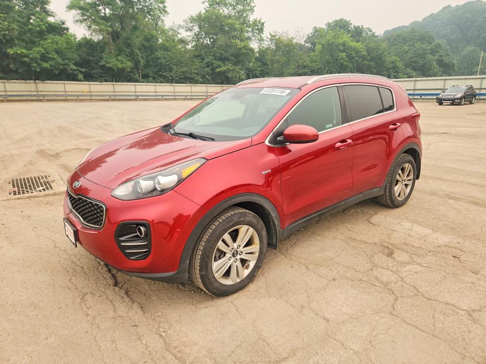2019 Kia Sportage VIN KNDPMCAC1K7603949 COPART salvage auction — FRONT END, Salvage Title, sold $2,750 on 2026-07-23 (photo 1)