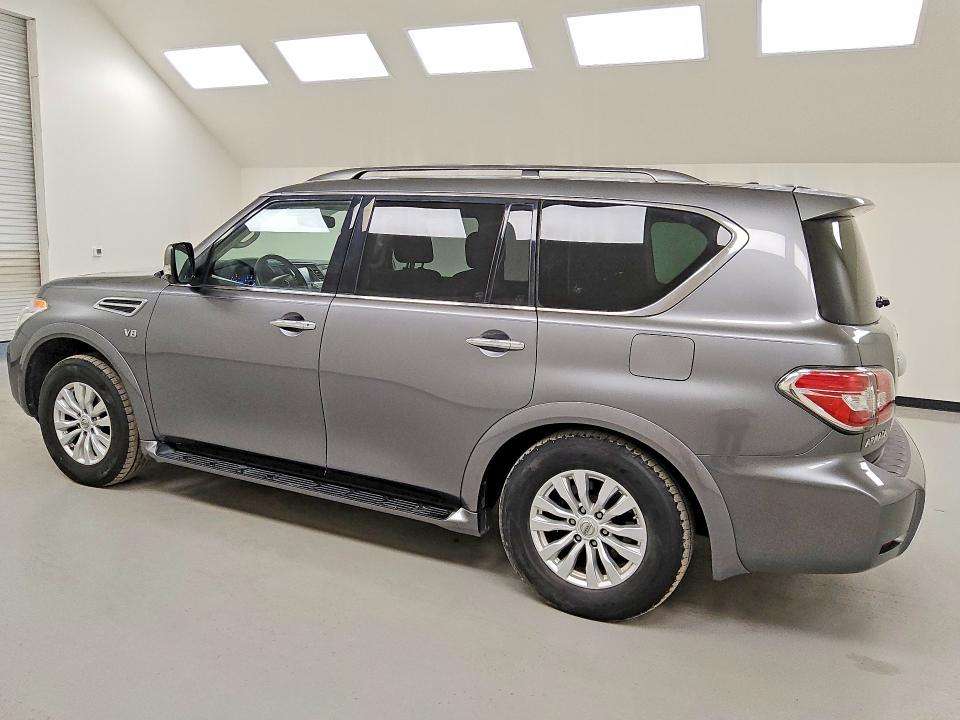 2018 Nissan Armada VIN JN8AY2ND6J9057437 COPART salvage auction — MINOR DENT/SCRATCHES, TX - CERTIFICATE OF TITLE, sold $450 on 2026-07-28 (photo 2)