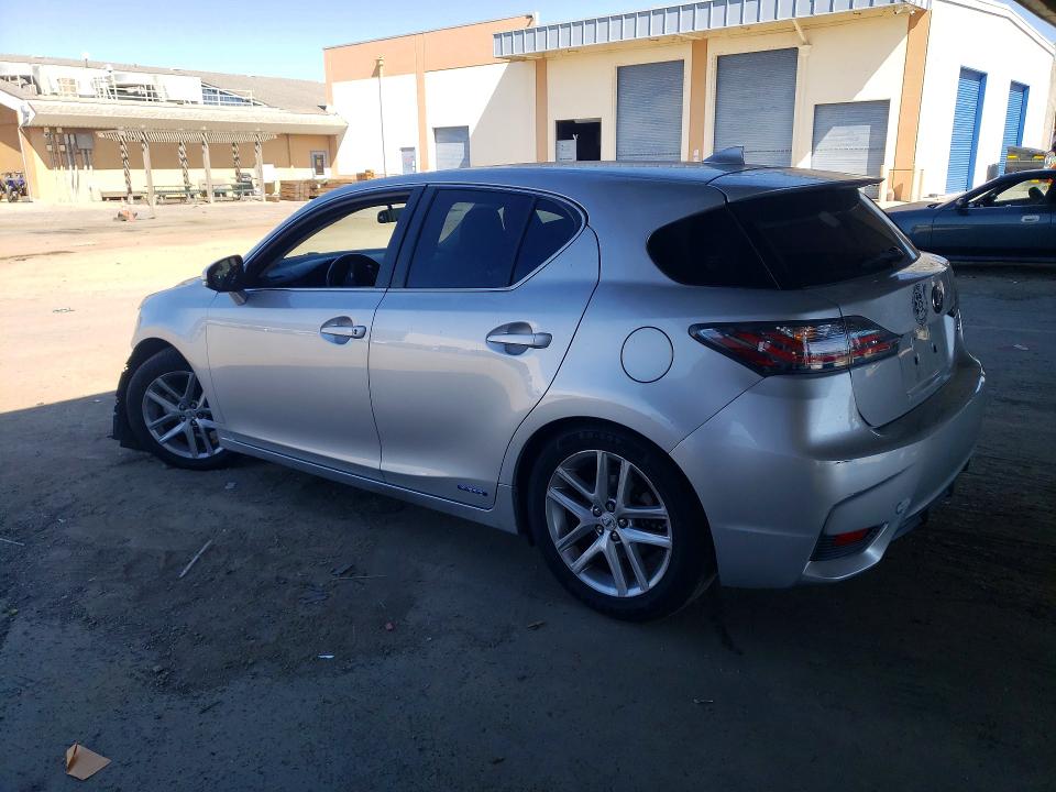 2015 Lexus Ct 200 VIN JTHKD5BH3F2213744 COPART salvage auction — FRONT END, Ca - Salvage Certificate, sold $1,650 on 2026-07-28 (photo 2)