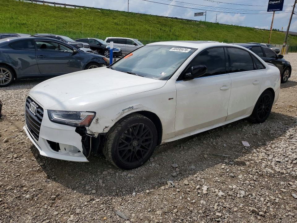 2015 Audi A4 VIN WAUBFAFL3FN022663 COPART salvage auction — FRONT END, Oh - Certificate Of Title, sold $425 on 2026-07-29 (photo 1)