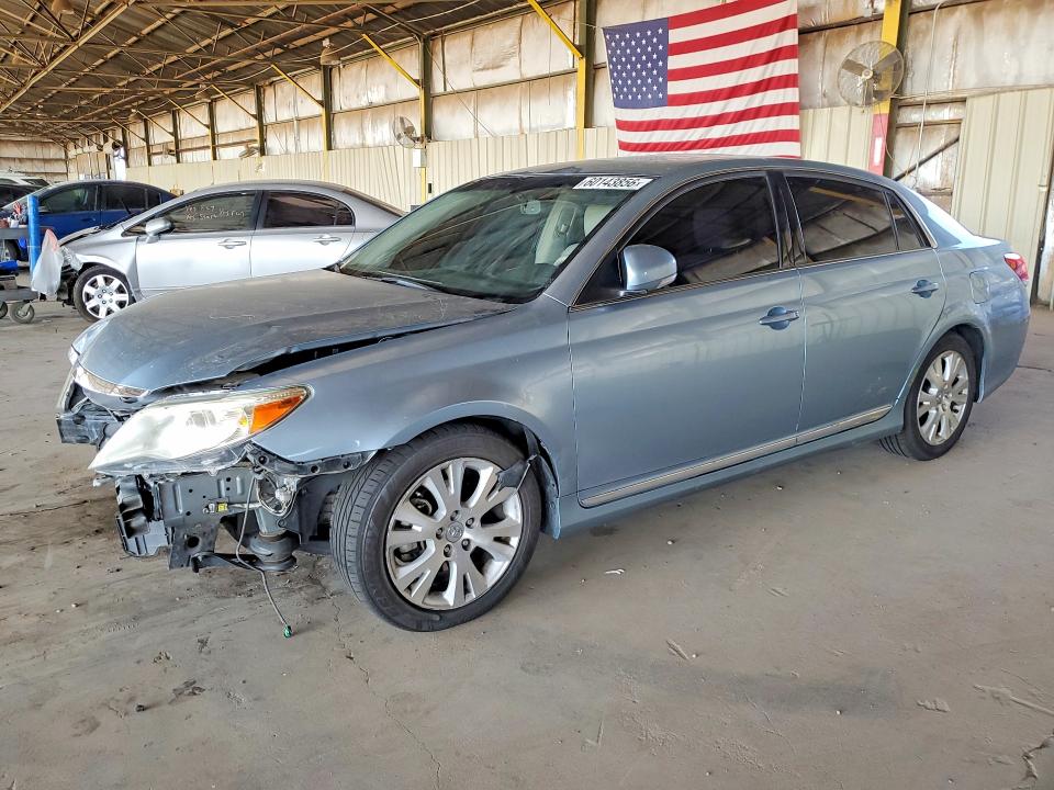 2011 Toyota Avalon VIN 4T1BK3DBXBU384795 COPART salvage auction — FRONT END, Az - Certificate Of Title, sold $450 on 2026-07-27 (photo 1)