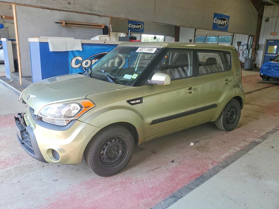 2012 Kia Soul VIN KNDJT2A59C7365970 COPART salvage auction — FRONT END, Ny - Mv-907A Salvage Certificate, sold $250 on 2026-07-13 (photo 1)