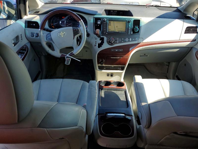 2011 Toyota Sienna VIN 5TDDK3DC0BS011954 COPART salvage auction — FRONT END, In - Certificate Of Title (P), sold $4,100 on 2026-07-27 (photo 8)