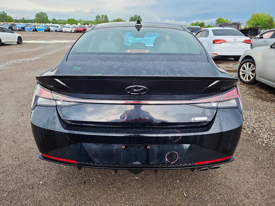 2022 Hyundai VIN KMHLR4AF6NU214791 COPART salvage auction — FRONT END, On - Permit No Brand - Unfit, sold $5,400 on 2026-07-16 (photo 6)