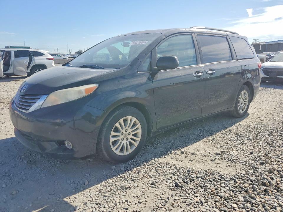 2015 Toyota Sienna VIN 5TDYK3DC9FS584861 COPART salvage auction — HAIL, CO - CERTIFICATE OF TITLE (P), sold $275 on 2026-07-21 (photo 1)