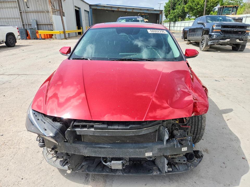 2022 Hyundai Elantra VIN KMHLP4AGXNU366913 COPART salvage auction — FRONT END, Tx - Bonded Title - Salvage, sold $40 on 2026-07-28 (photo 5)