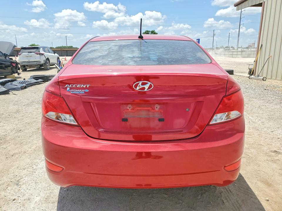 2016 Hyundai VIN KMHCT4AE7GU006608 COPART salvage auction — FRONT END, TX - SALVAGE VEHICLE TITLE (P), sold $50 on 2026-07-29 (photo 6)