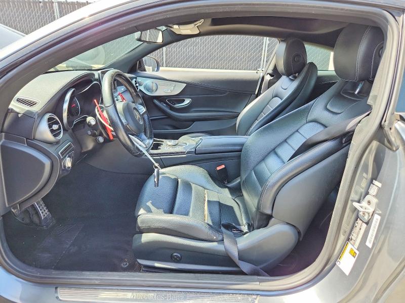 2017 Mercedes-benz C-klasse VIN WDDWJ4JBXHF520428 COPART salvage auction — FRONT END, Salvage Title, sold $4,200 on 2026-08-20 (photo 7)