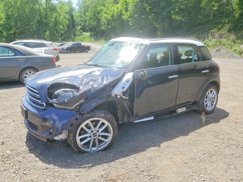2015 Mini Cooper VIN WMWZB3C5XFWR46040 COPART salvage auction — ROLLOVER, Ny - Mv-907A Salvage Certificate, sold $500 on 2026-08-06 (photo 1)