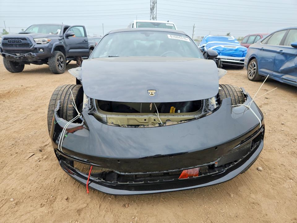 2019 Porsche Cayman VIN WP0AB2A89KS278143 COPART salvage auction — FRONT END, Il - Salvage Certificate, sold $26,250 on 2026-09-10 (photo 5)