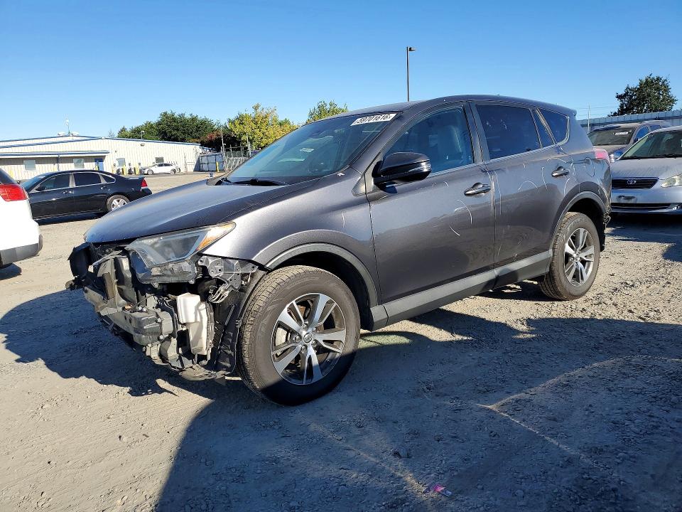 2018 Toyota Rav 4 VIN JTMWFREVXJJ724159 COPART salvage auction — FRONT END, Ca - Salvage Certificate, sold $4,650 on 2026-07-14 (photo 1)