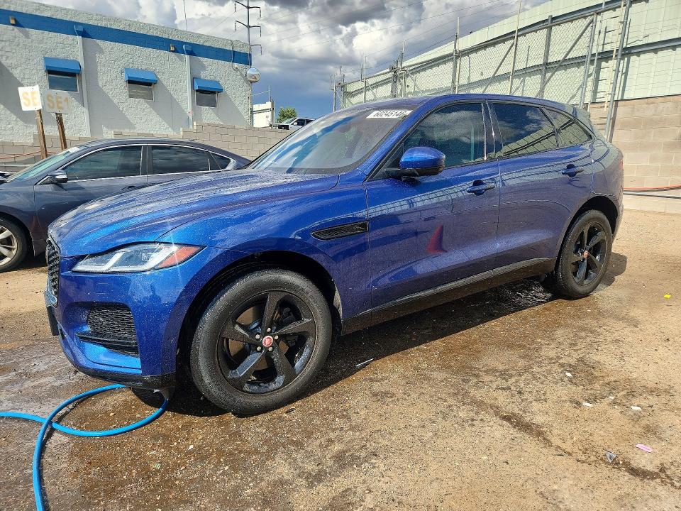 2021 Jaguar F-pace VIN SADCJ2EX3MA678113 — COPART salvage auction photo