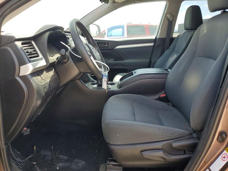 2019 Toyota Highlander VIN 5TDBZRFH8KS982070 COPART salvage auction — REAR END, Co - Certificate Of Title, sold $8,600 on 2026-07-24 (photo 7)