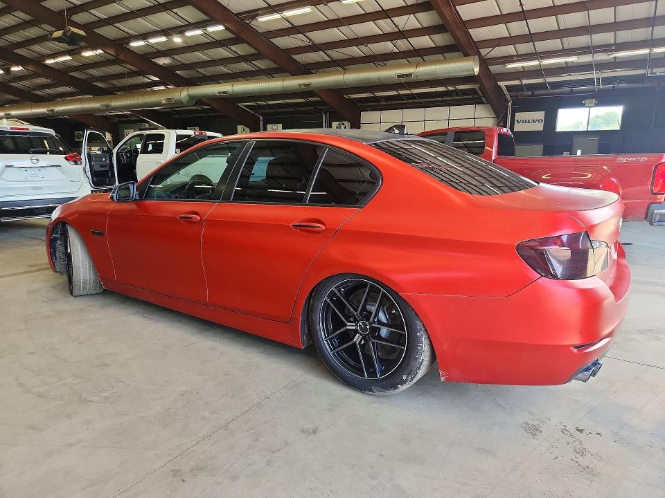 2014 BMW 5 series VIN WBA5A7C56ED615362 COPART salvage auction — MINOR DENT/SCRATCHES, Ct - Certificate Of Title (P), sold $1,900 on 2026-07-08 (photo 2)