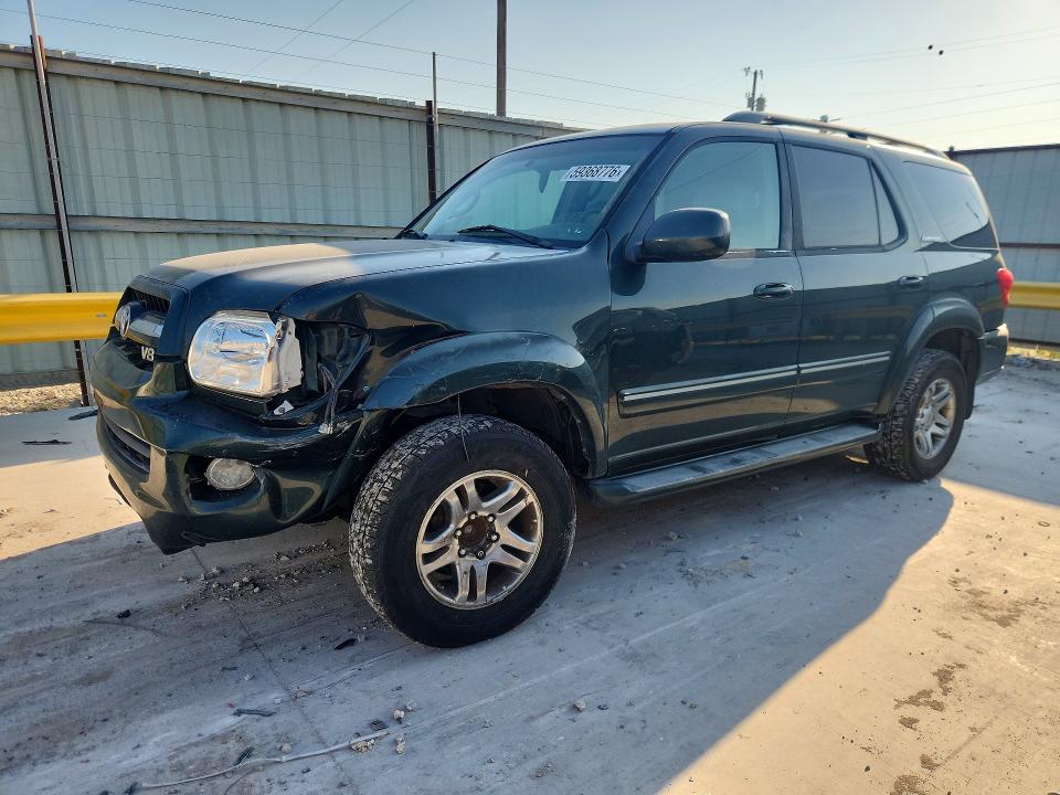 2006 Toyota Sequoia VIN 5TDZT38A56S265113 COPART salvage auction — FRONT END, Tx - Salvage Vehicle Title, sold $575 on 2026-07-24 (photo 1)