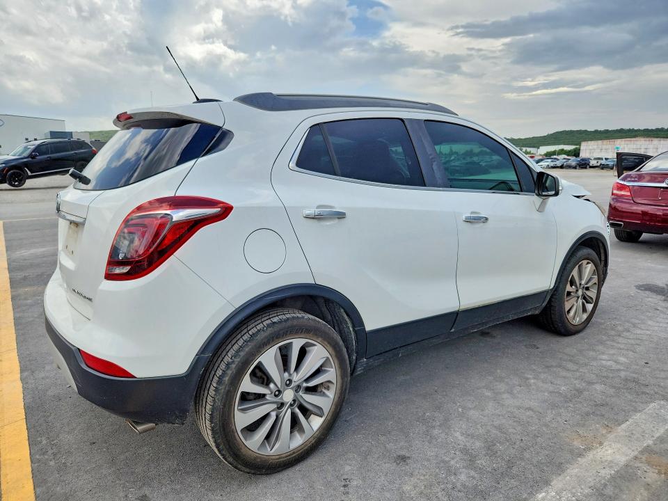 2017 Buick Encore VIN KL4CJASB8HB017511 COPART salvage auction — FRONT END, OK - CERT OF TITLE-INDIAN TRIBAL, sold $900 on 2026-07-24 (photo 3)