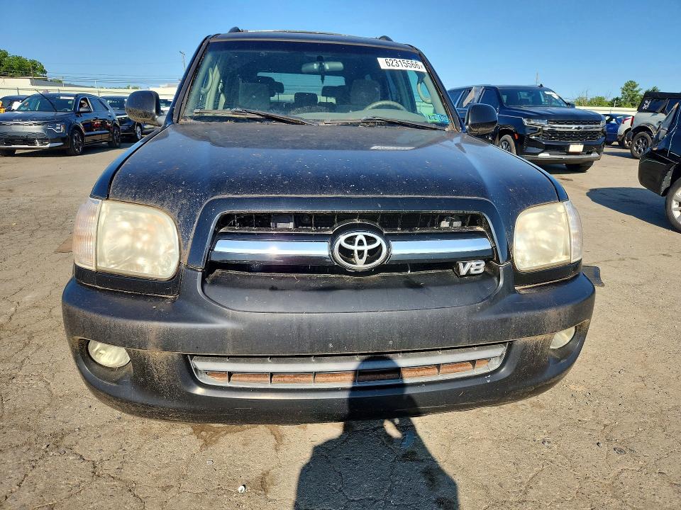 2005 Toyota Sequoia VIN 5TDBT44A55S239428 COPART salvage auction — MECHANICAL, PA - CERT OF TITLE, sold $300 on 2026-07-28 (photo 5)
