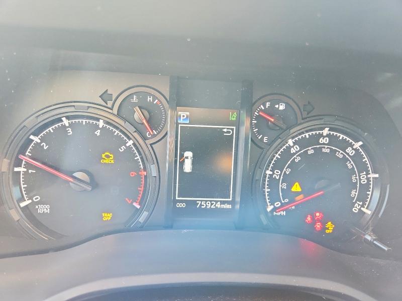 2020 Toyota 4runner VIN JTEBU5JR4L5781633 COPART salvage auction — FRONT END, Ca - Salvage Certificate (P), sold $12,000 on 2026-07-27 (photo 9)