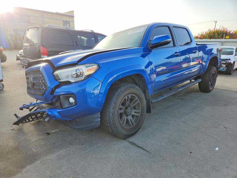 2018 Toyota Tacoma VIN 5TFDZ5BN6JX035289 COPART salvage auction — FRONT END, Tx - Salvage Vehicle Title, sold $5,100 on 2026-07-23 (photo 1)