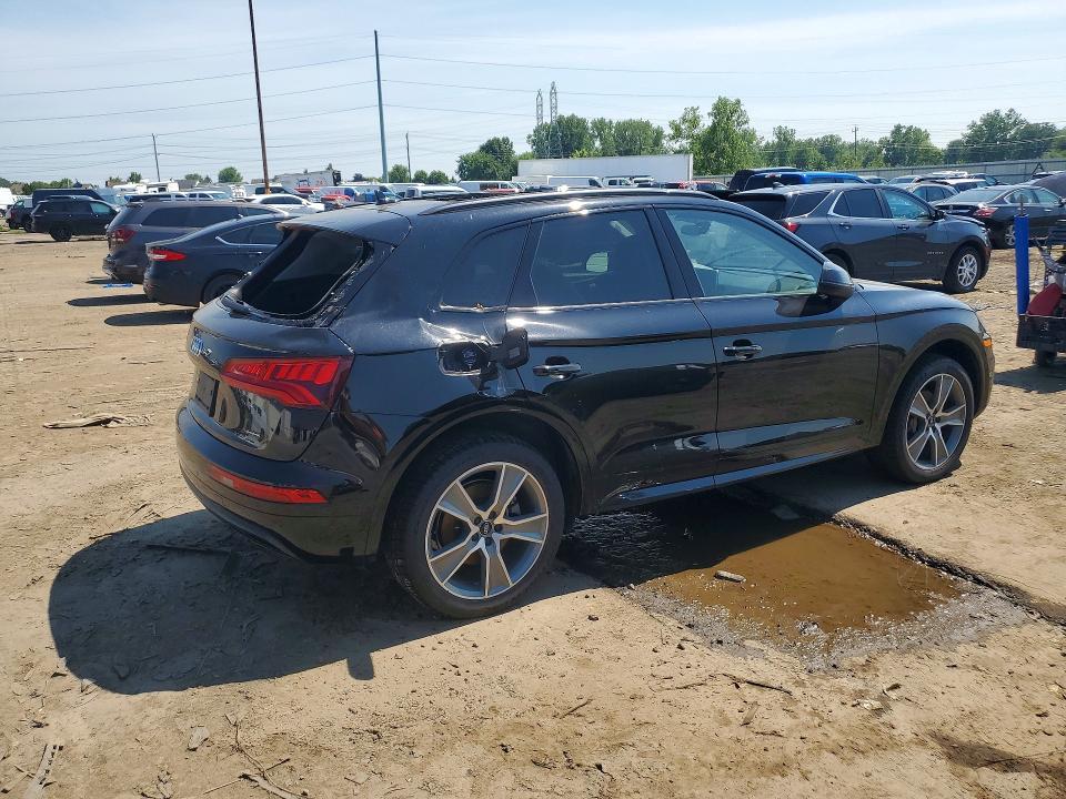 2020 Audi Q5 VIN WA1BNAFY4L2067197 COPART salvage auction — REAR END, Mi - Certificate Of Title, sold $7,200 on 2026-07-17 (photo 3)