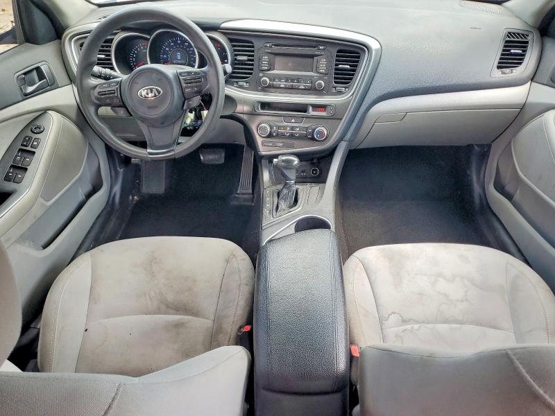 2014 Kia Optima VIN 5XXGM4A73EG328475 COPART salvage auction — VANDALISM, Nj - Certificate Of Title, sold $400 on 2026-07-21 (photo 8)