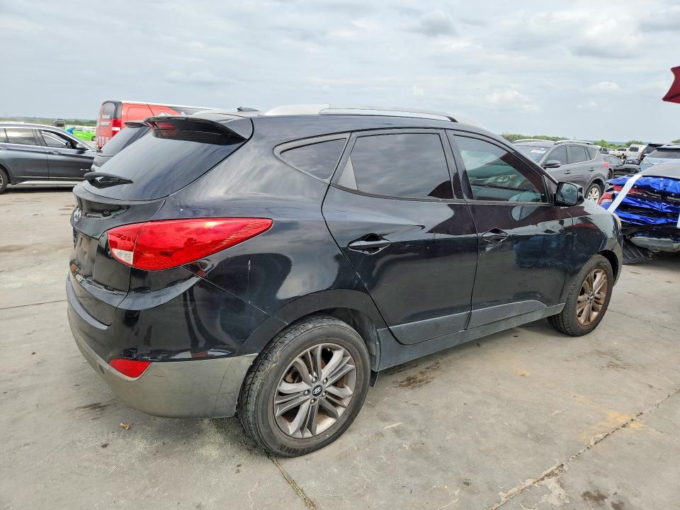 2015 Hyundai Tucson VIN KM8JU3AG9FU100343 COPART salvage auction — FRONT END, TX - CERTIFICATE OF TITLE, sold $175 on 2026-07-30 (photo 3)