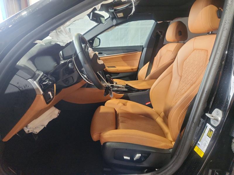 2023 BMW 5er VIN WBA53BH08PWY24605 COPART salvage auction — FRONT END, WV - SALVAGE CERTIFICATE, sold $18,200 on 2026-08-19 (photo 7)