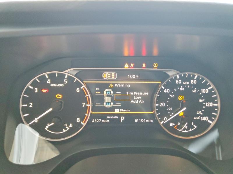 2026 Nissan Rogue VIN 5N1BT3AA8TC800469 COPART salvage auction — FRONT END, Tx - Salvage Vehicle Title, sold $3,850 on 2026-07-31 (photo 9)