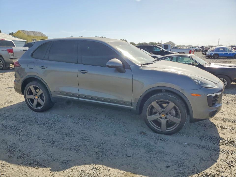 2016 Porsche Cayenne VIN WP1AA2A26GLA10696 COPART salvage auction — FRONT END, Ca - Salvage Certificate, sold $6,100 on 2026-07-09 (photo 4)