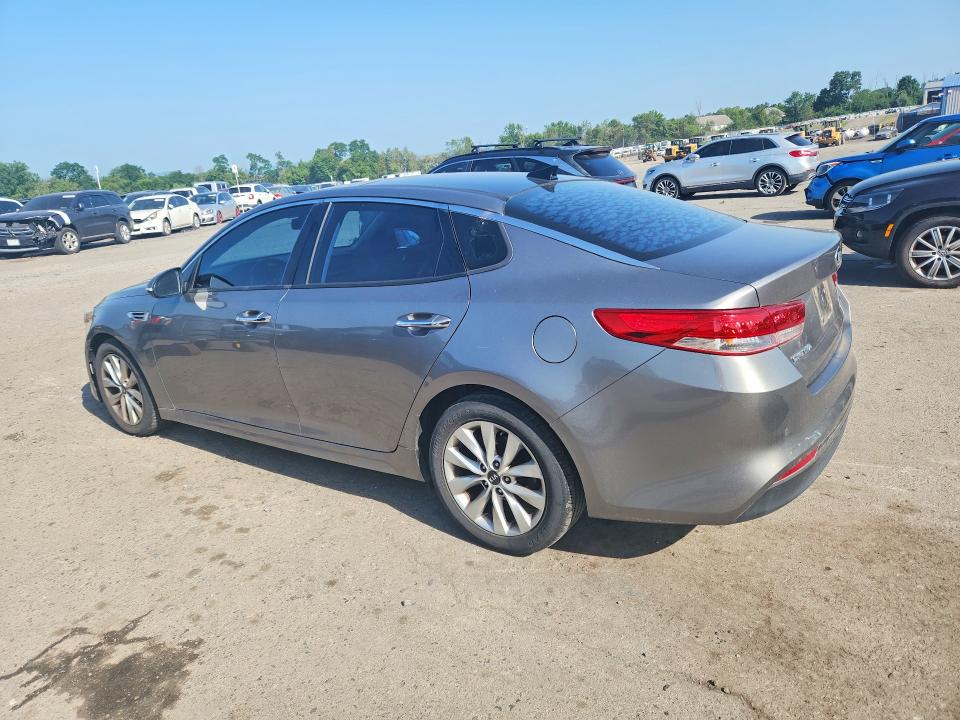 2016 Kia Optima VIN 5XXGU4L39GG007442 COPART salvage auction — FRONT END, Pa - Cert Of Title, sold $2,000 on 2026-07-07 (photo 2)