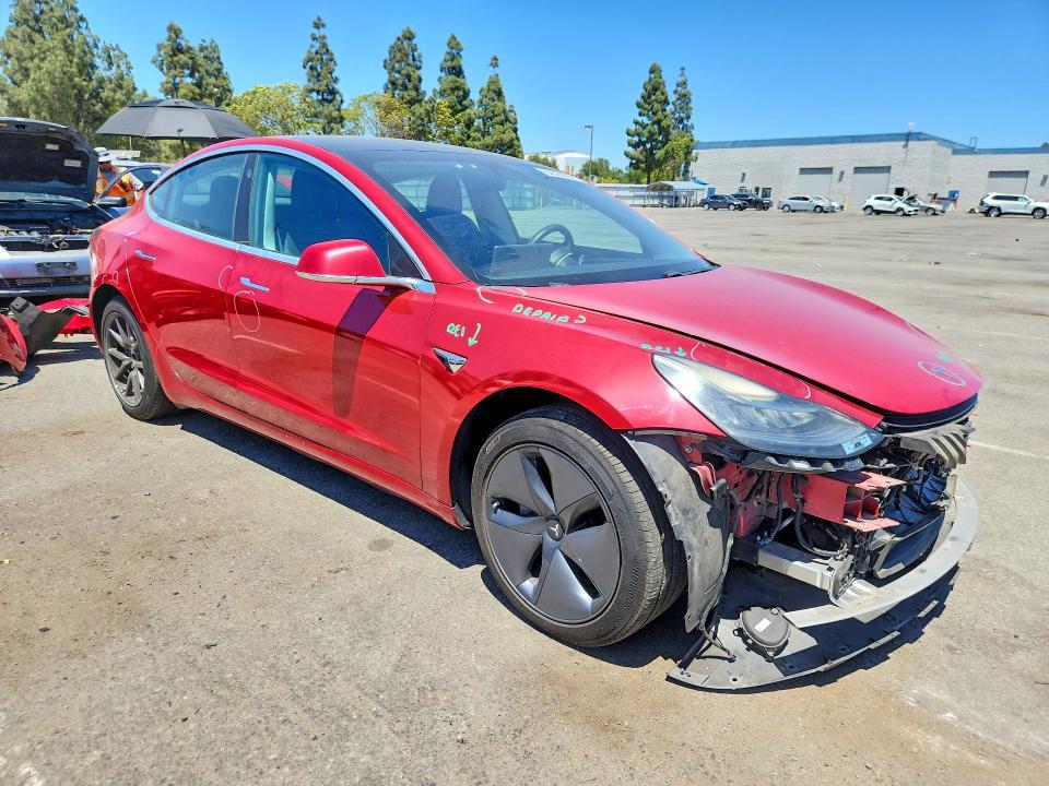 2020 Tesla Model 3 VIN 5YJ3E1EB6LF635809 COPART salvage auction — FRONT END, Ca - Salvage Certificate, sold $150 on 2026-07-21 (photo 4)