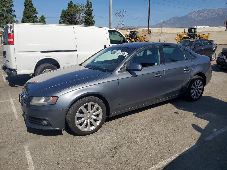 2012 Audi A4 VIN WAUBFAFL8CA047612 COPART salvage auction — MINOR DENT/SCRATCHES, Ca - Dis/Dlr/Exp Only Clean Title, sold $225 on 2026-07-28 (photo 1)