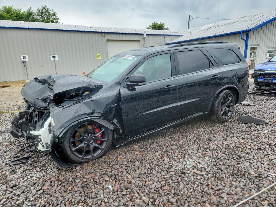 2024 Dodge Durango VIN 1C4SDJGJ7RC155089 COPART salvage auction — FRONT END, Il - Salvage Certificate, sold $26,000 on 2026-08-31 (photo 1)