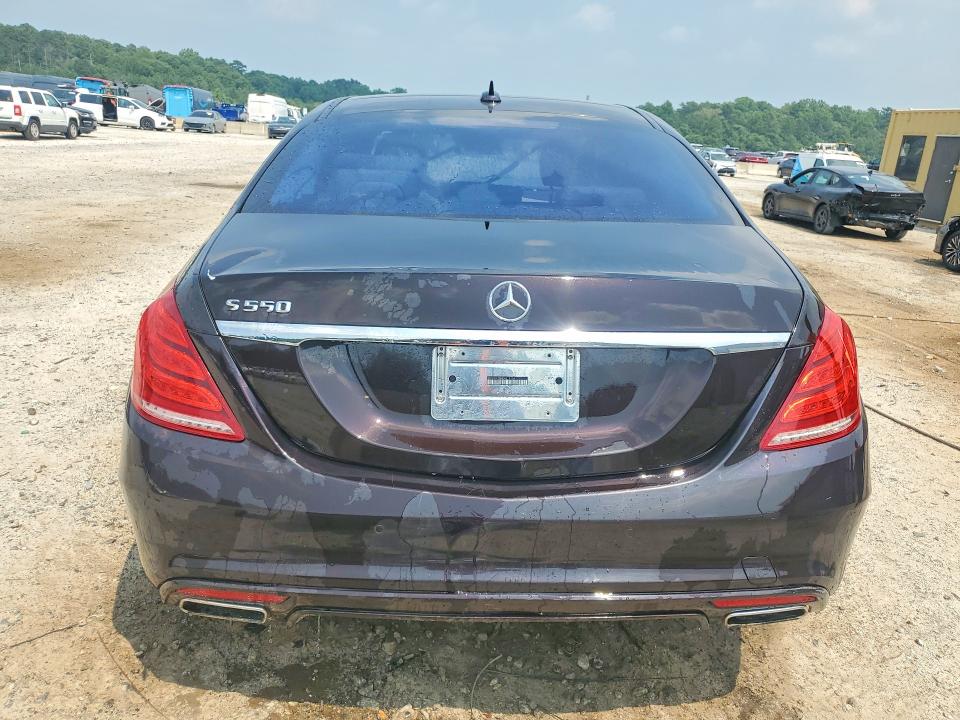 2014 Mercedes-benz S class VIN WDDUG8CB4EA009154 COPART salvage auction — FRONT END, GA - CERTIFICATE OF TITLE, sold $975 on 2026-08-11 (photo 6)