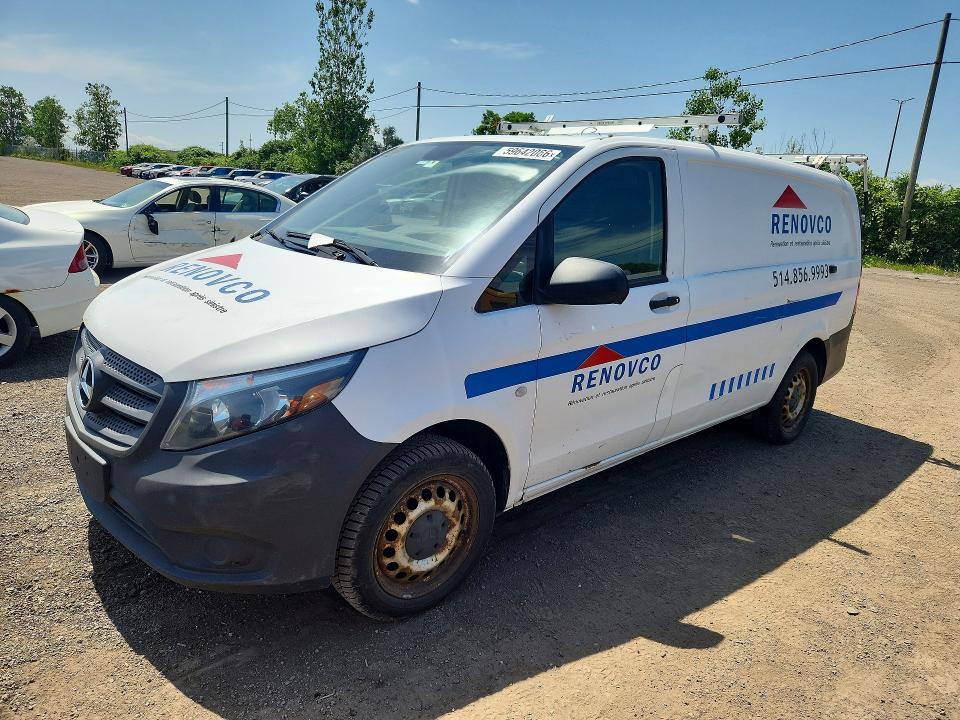2017 Mercedes-benz Metris VIN WD3BG2EA9H3309858 COPART salvage auction — MECHANICAL, Qc - Gravement Accidente, sold $1,600 on 2026-08-11 (photo 1)