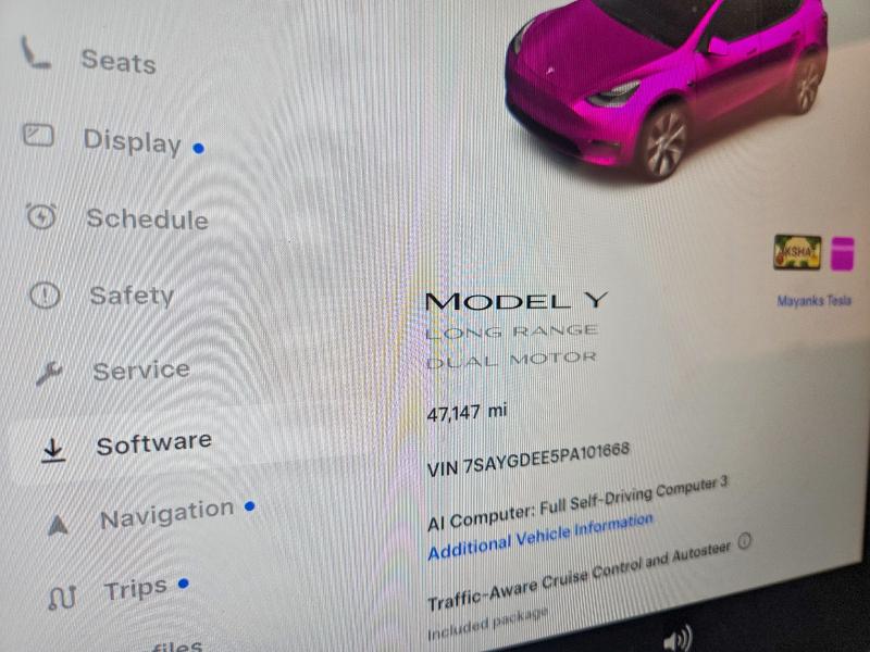 2023 Tesla Model y VIN 7SAYGDEE5PA101668 COPART salvage auction — REAR END, Ct - Cert Of Title-Salvage, sold $2,100 on 2026-07-24 (photo 9)