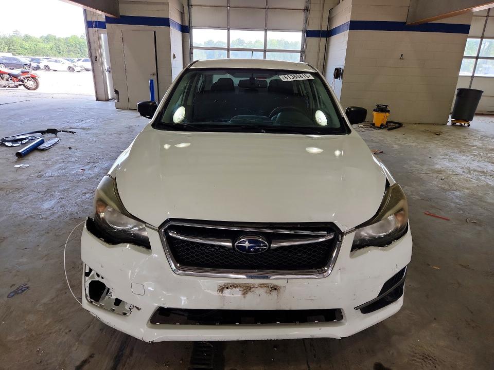 2015 Subaru Impreza VIN JF1GJAA60FH009589 COPART salvage auction — FRONT END, Va - Certificate Of Title, sold $1,400 on 2026-07-31 (photo 5)