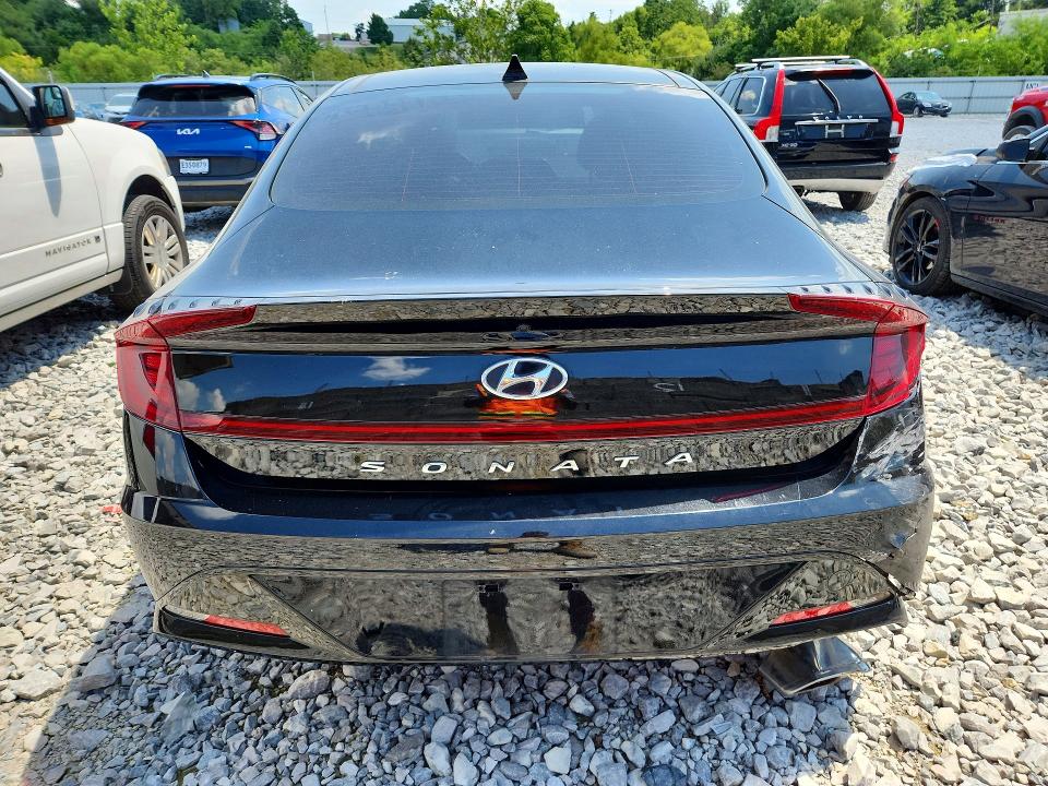 2023 Hyundai Sonata VIN KMHL14JA3PA266153 COPART salvage auction — REAR END, Ky - Cert Of Title-Salvage, sold $7,900 on 2026-08-21 (photo 6)