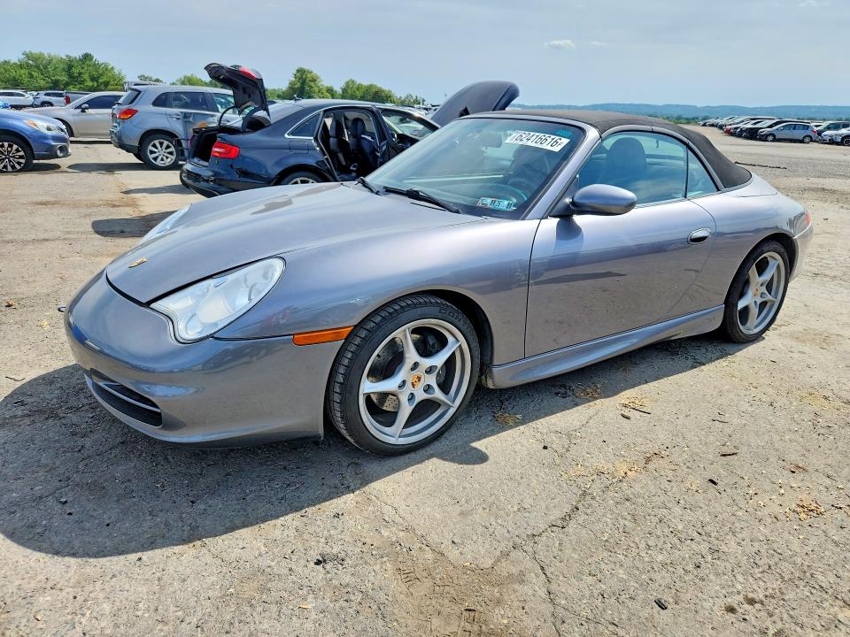 2002 Porsche 911 VIN WP0CA29952S652899 — COPART salvage auction photo