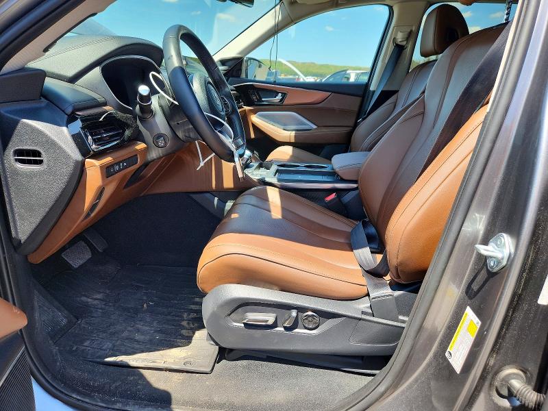 2025 Acura Mdx VIN 5J8YE1H40SL010354 COPART salvage auction — FRONT END, Salvage Title, sold $15,800 on 2026-08-21 (photo 7)