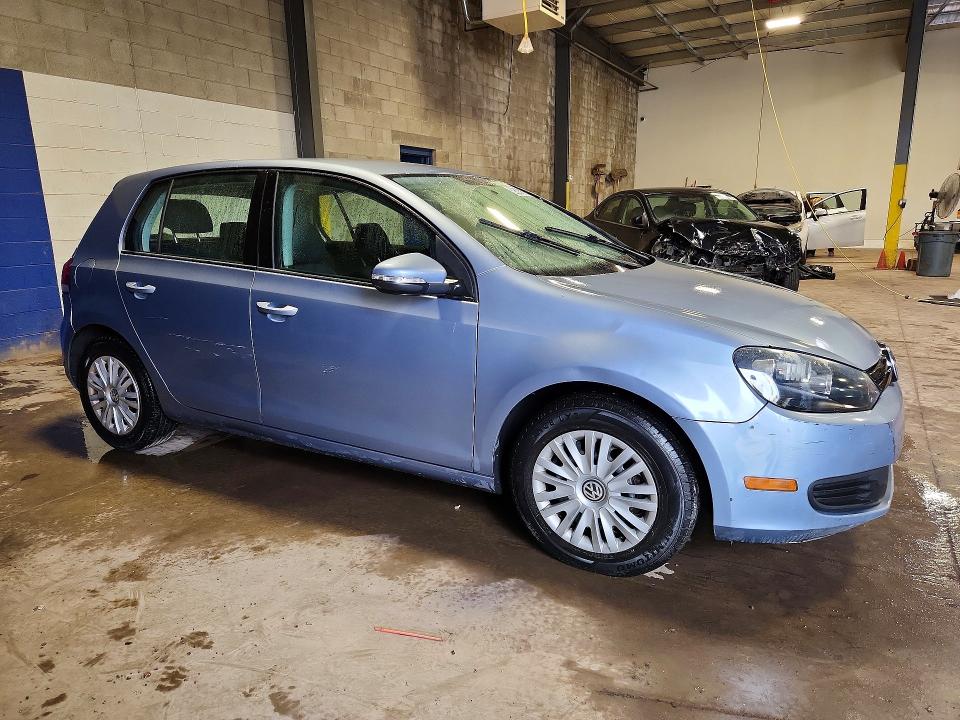 2011 Volkswagen Golf VIN WVWDA7AJ5BW013793 COPART salvage auction — SIDE, Pa - Certificate Of Salvage, sold $875 on 2026-07-20 (photo 4)