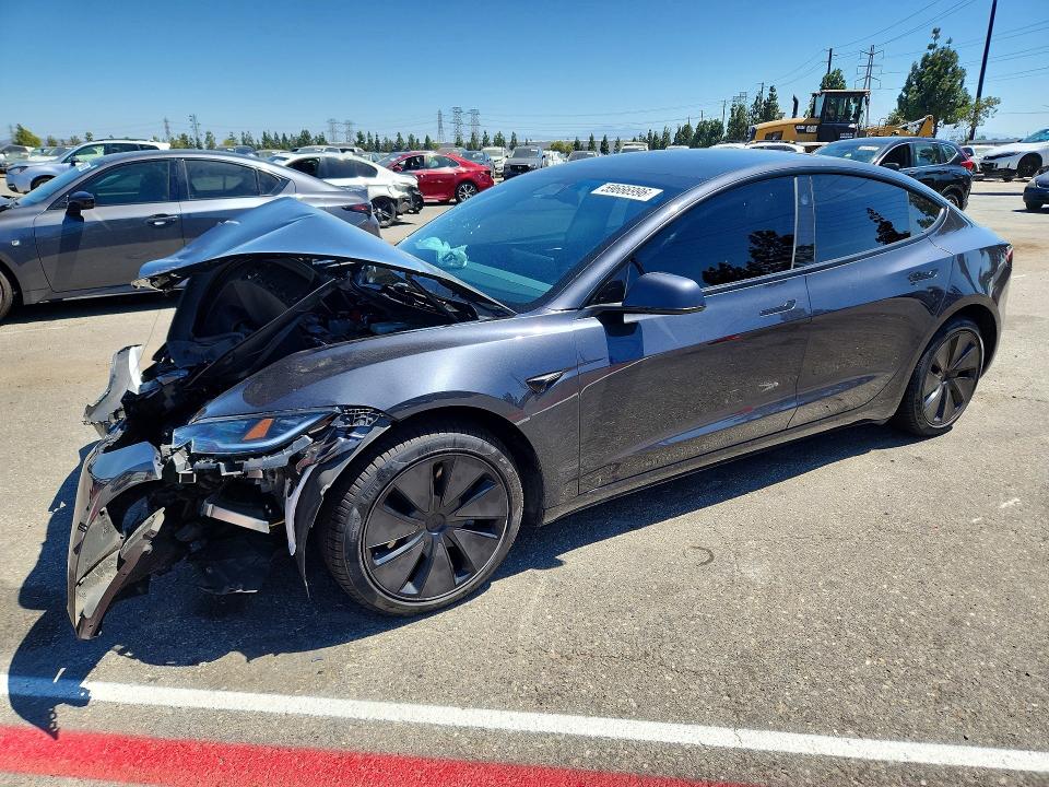 2024 Tesla Model 3 VIN 5YJ3E1EB8RF732633 — COPART salvage auction photo