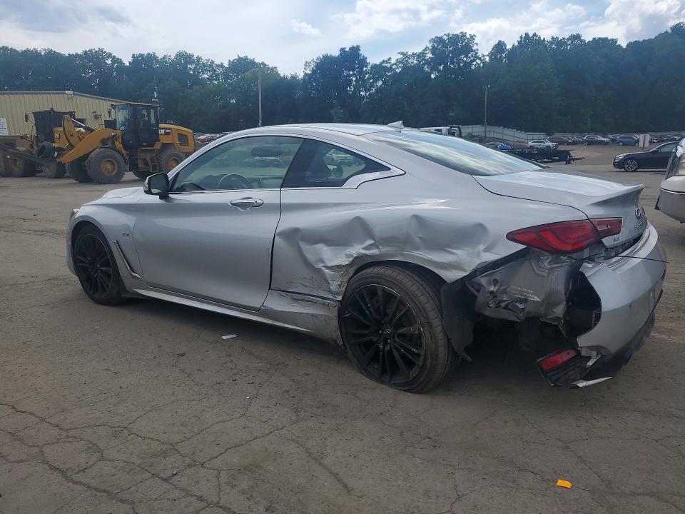 2018 Infiniti Q60 VIN JN1EV7EL6JM392353 COPART salvage auction — REAR END, NY - MV-907A SALVAGE CERTIFICATE, sold $2,400 on 2026-07-28 (photo 2)