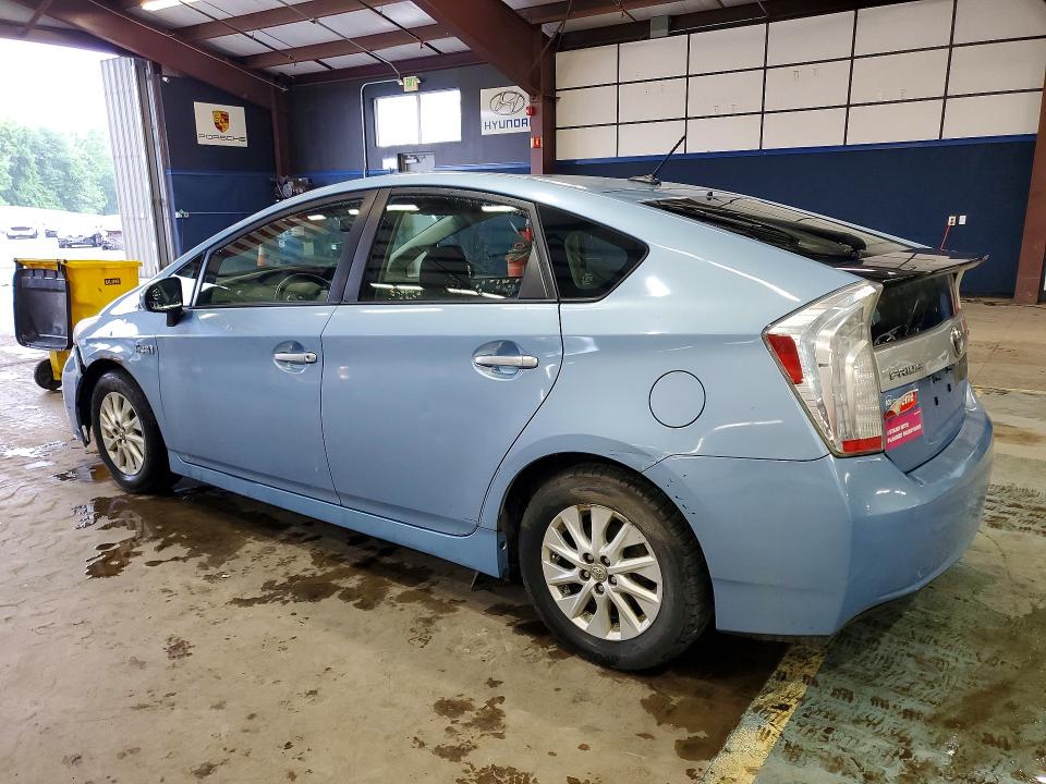 2014 Toyota Prius plug-in VIN JTDKN3DP6E3049440 COPART salvage auction — FRONT END, VT - CERTIFICATE OF TITLE, sold $2,300 on 2026-07-09 (photo 2)