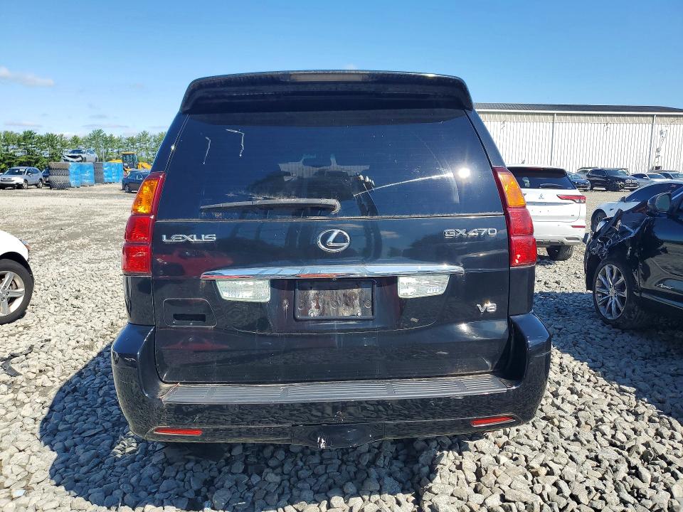 2005 Lexus Gx 470 VIN JTJBT20X250088837 COPART salvage auction — MECHANICAL, NJ - CERTIFICATE OF TITLE, sold $2,400 on 2026-07-20 (photo 6)