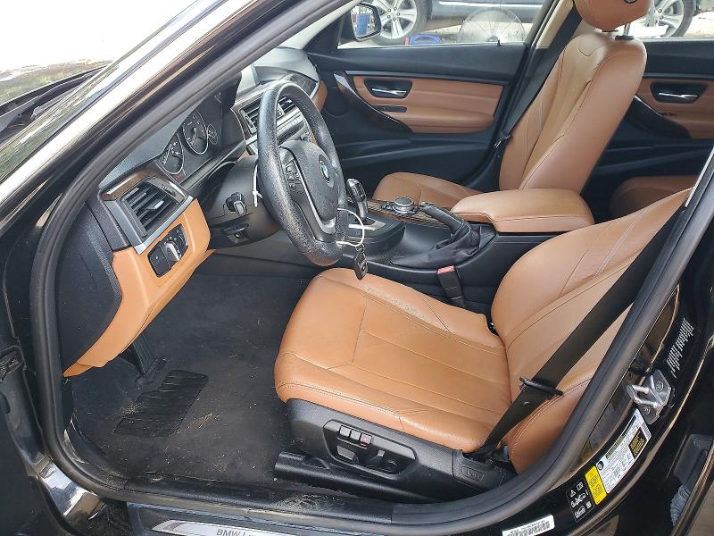 2015 BMW 3er VIN WBA3B5C51FF963424 COPART salvage auction — WATER/FLOOD, Al - Cert Of Title-Flood Salvage, sold $900 on 2026-07-14 (photo 7)