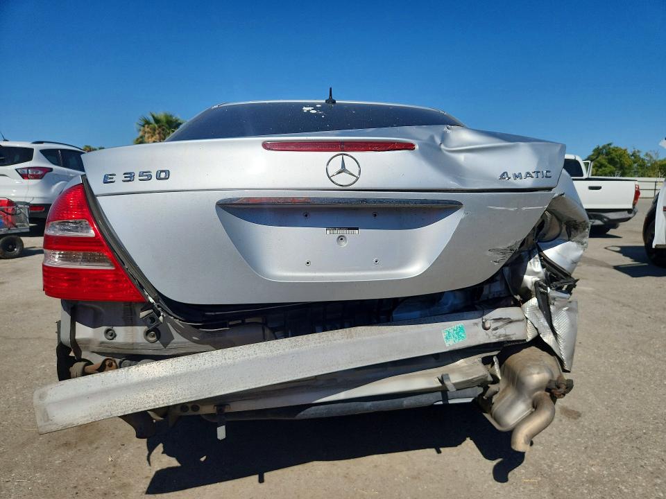 2006 Mercedes-benz E-class VIN WDBUF87J46X205493 COPART salvage auction — REAR END, Ca - Salvage Certificate, sold $225 on 2026-08-07 (photo 6)