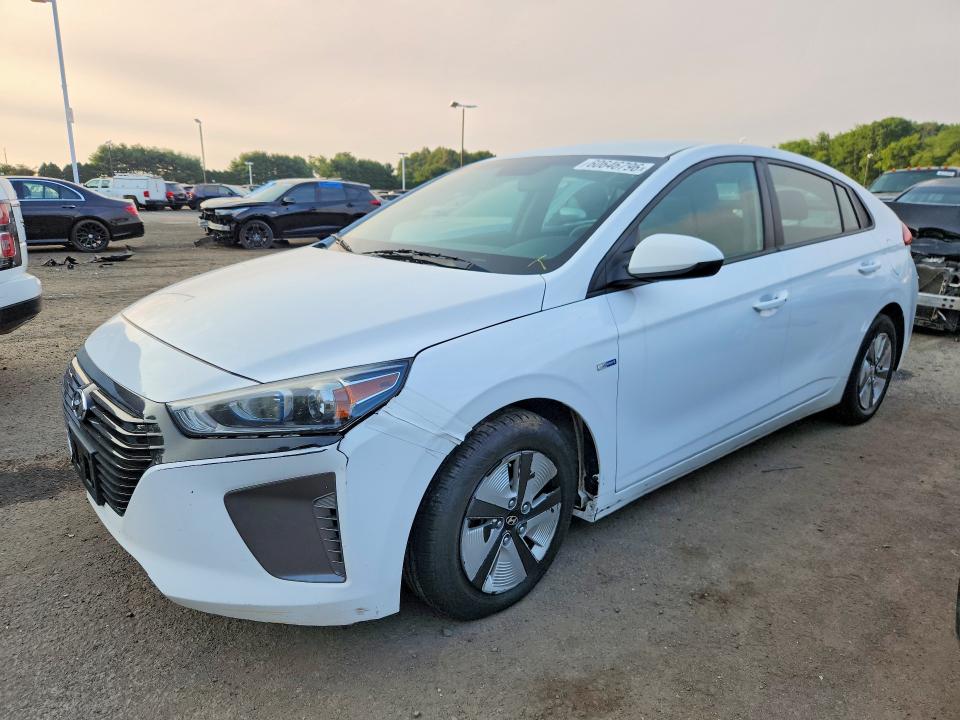 2017 Hyundai Ioniq VIN KMHC65LCXHU031450 COPART salvage auction — FRONT END, Ct - Certificate Of Title (P), sold $600 on 2026-07-30 (photo 1)
