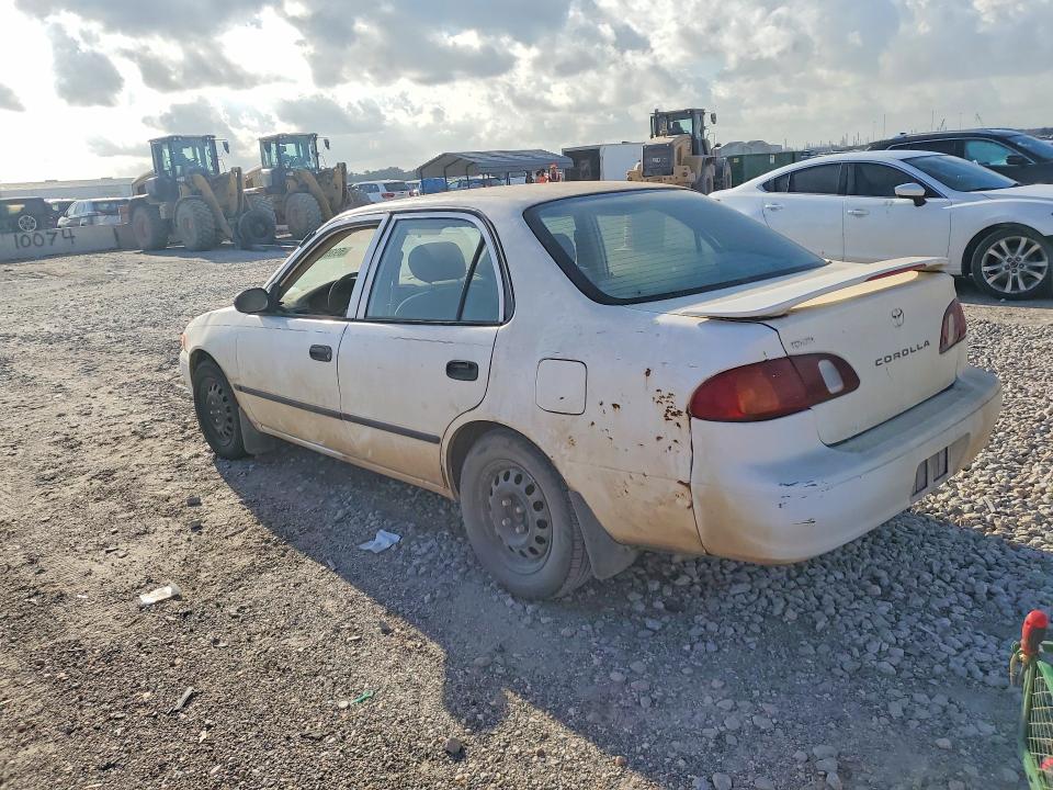 1999 Toyota Corolla VIN 1NXBR12EXXZ288797 COPART salvage auction — MINOR DENT/SCRATCHES, Tx - Certificate Of Title, sold $250 on 2026-07-09 (photo 2)